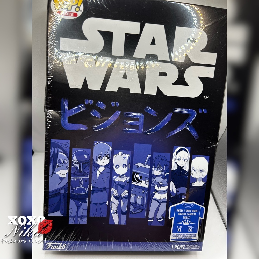 Star Wars Funko Pop Tees – Unisex T-Shirt (Size XL)